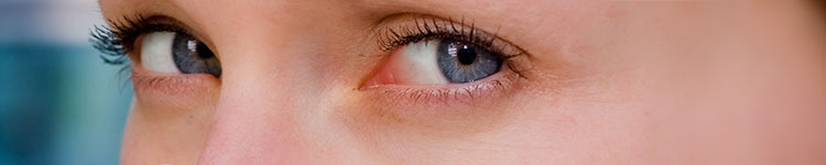 Gereiztes Auge