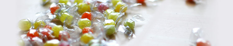 Bonbons und Pastillen
