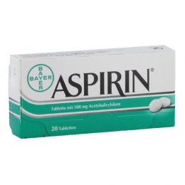 Aspirin 0,5 Tabletten