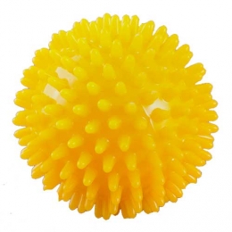 Igelball 8cm gelb
