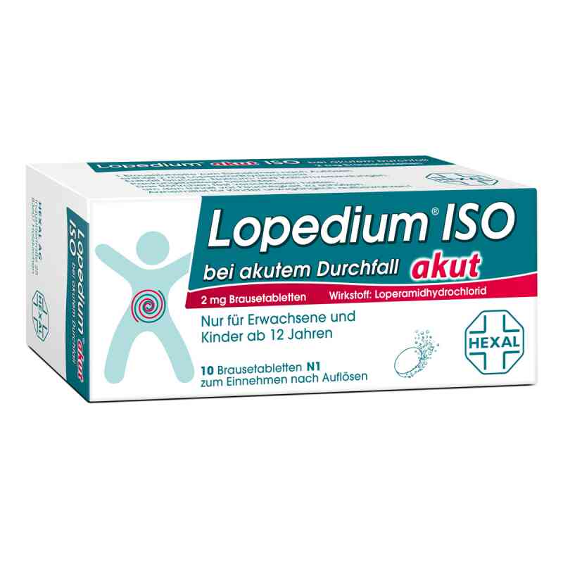 Lopedium akut Iso bei akut.Durchf. Brausetabletten