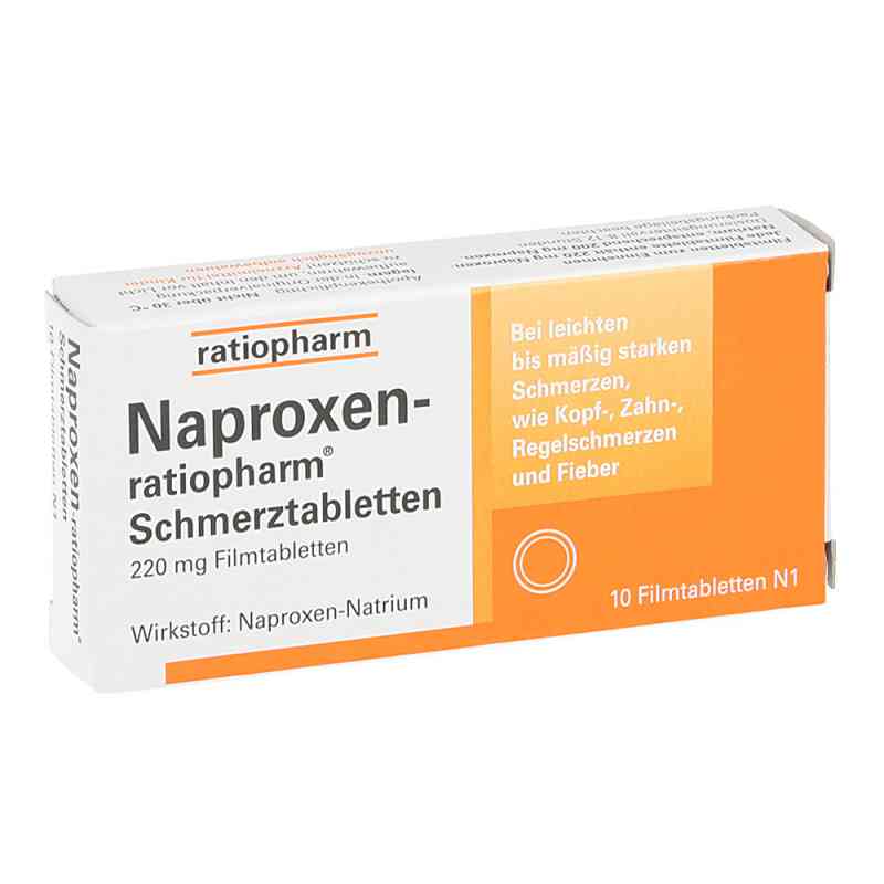 Naproxen ratiopharm Schmerztabl. Filmtabletten
