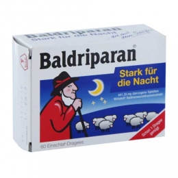 Baldriparan stark für d. Nacht ueberzogene Tabletten