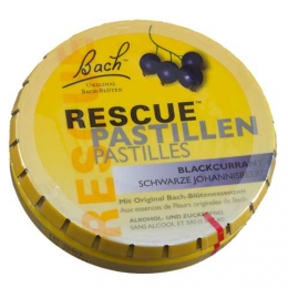 Bach Original Rescue Pastillen schwarz Johannisb.