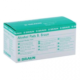 Alcohol Pads Braun Tupfer