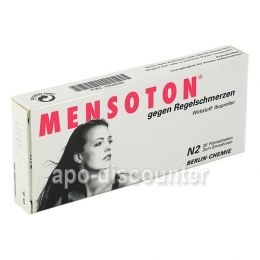 Mensoton gegen  Regelschmerzen Filmtabletten
