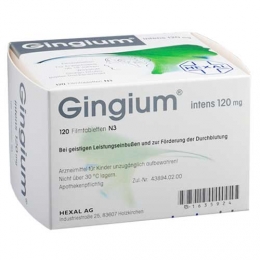 Gingium intens 120 Filmtabletten