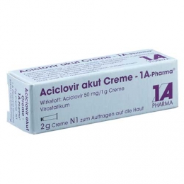 Aciclovir akut Creme 1a Pharma