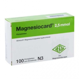 Magnesiocard 2,5 mmol Filmtabletten