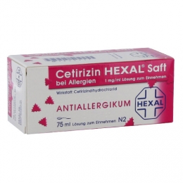 Cetirizin Hexal Saft b. Allergien