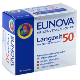 Eunova Multi Vitalstoffe Langzeit 50+ Kapseln