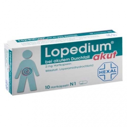 Lopedium akut bei akutem Durchfall Kapseln
