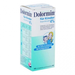 Dolormin fuer Kinder 4% Ibuprofen Suspension
