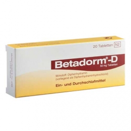 Betadorm D Tabletten