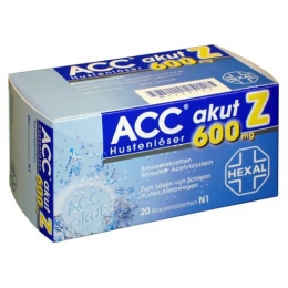 Acc akut 600 Z Hustenloeser Brausetabletten