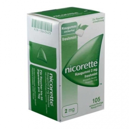 Nicorette 2 mg Freshmint Kaugummi