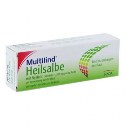 Multilind Heilsalbe mit Nystatin und Zinkoxid