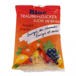 Bloc Traubenzucker Fruchtmix Beutel 