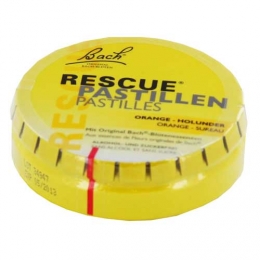 Bach Original Rescue Pastillen Orange Holunder