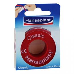 Hansaplast Fixierpflaster Classic 5mx1,25cm
