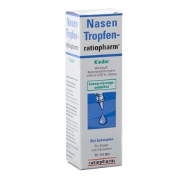 Nasentropfen ratiopharm Kinder Konservier.frei