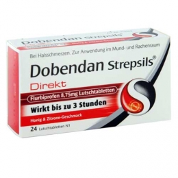 Dobendan Strepsils Direkt Flurbiprof.8,75mg Lut.
