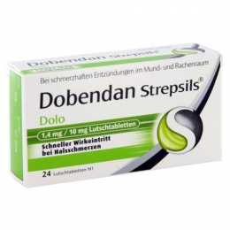Dobendan Strepsils Dolo 1,4mg/10mg Lutschtabletten