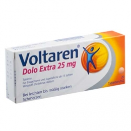 Voltaren Dolo Extra 25 mg ueberzogene Tabletten