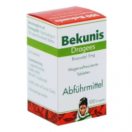 Bekunis Dragees Bisacodyl 5 mg magensaftresistent 