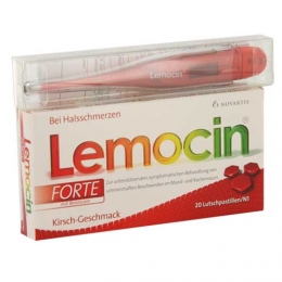 Lemocin Forte mit Benzocain Pastillen