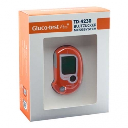 Gluco Test Plus Starterset mg/dl orange