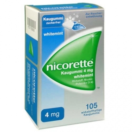 Nicorette Kaugummi 4 mg whitemint