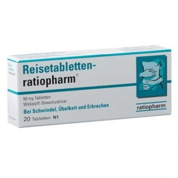 Reise Tabletten ratiopharm