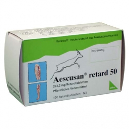 Aescusan retard 50 Tabletten