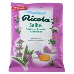 Ricola mit Z. Salbei Bonbons