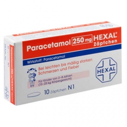 Paracetamol 250 Hexal Zaepfchen