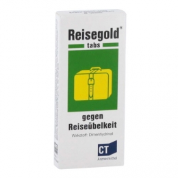 Reisegold Tabs gegen  Reiseuebelkeit