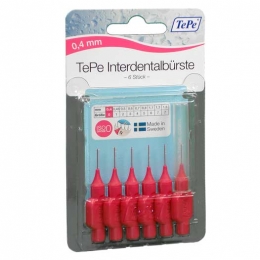 Tepe Interdentalbuerste 0,4mm pink