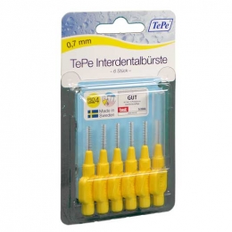 Tepe Interdentalbuerste 0,7mm gelb