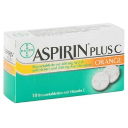 Aspirin plus C Orange Brausetabletten