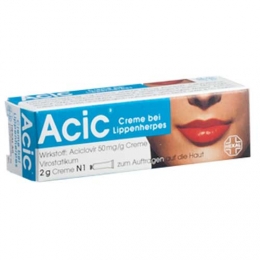Acic Creme bei Lippenherpes