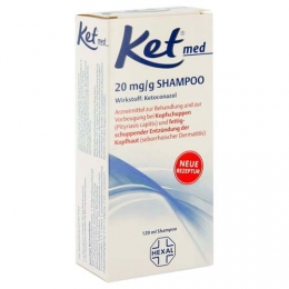Ket med 20 mg/g Shampoo