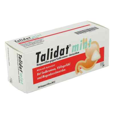 Talidat mint Kaupastillen gegen Sodbrennen