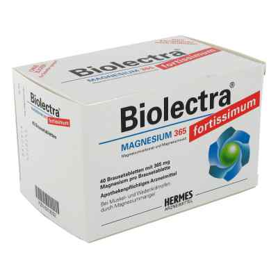 Biolectra Magnesium 365 fortissimum Brausetabletten 