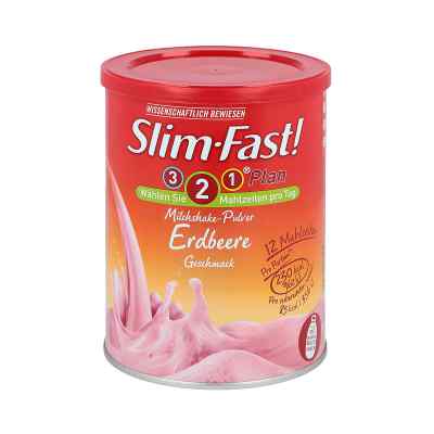 Slim Fast Drink Pulver Erdbeere