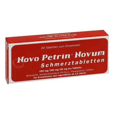 Novo Petrin Novum Schmerztabletten