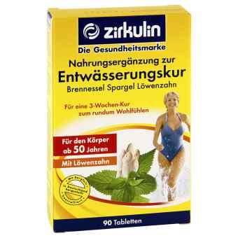 Zirkulin Entwaesserungskur Brennessel Spargel