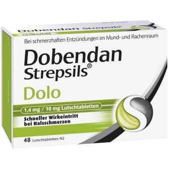 Dobendan Strepsils Dolo 1,4mg/10mg Lutschtabletten