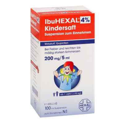 Ibuhexal 4% Kindersaft Suspension zur, zum einnehmen