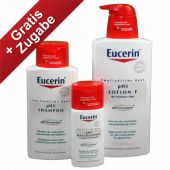Paket Eucerin pH5 Lotion F+Shampoo